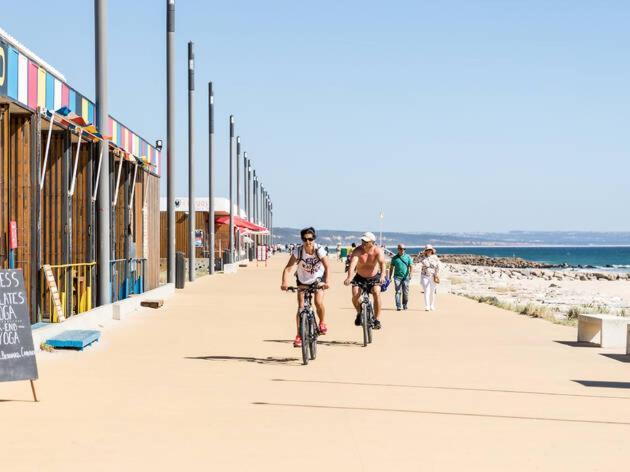 Front Beach Costa Caparica Lisbon Costa da Caparica Extérieur photo